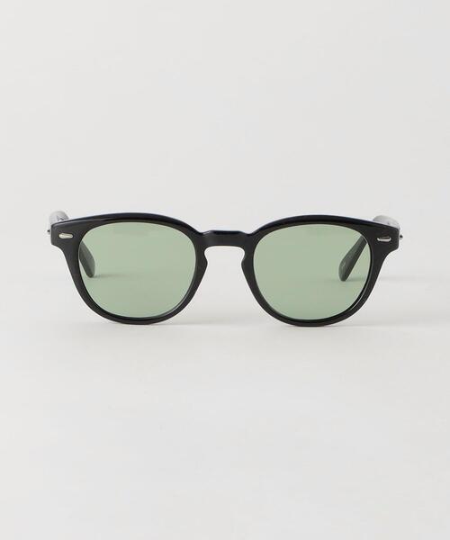 green label relaxing（グリーンレーベルリラクシング）の「GLR ウェリントン ファッション用グラス（メガネ・メンズ・グレー/オリーブ/ライトブルー・FREE）」の5枚目の写真