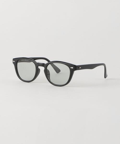 green label relaxing（グリーンレーベルリラクシング）の「GLR ウェリントン ファッション用グラス（メガネ・メンズ・グレー/オリーブ/ライトブルー・FREE）」の6枚目の写真