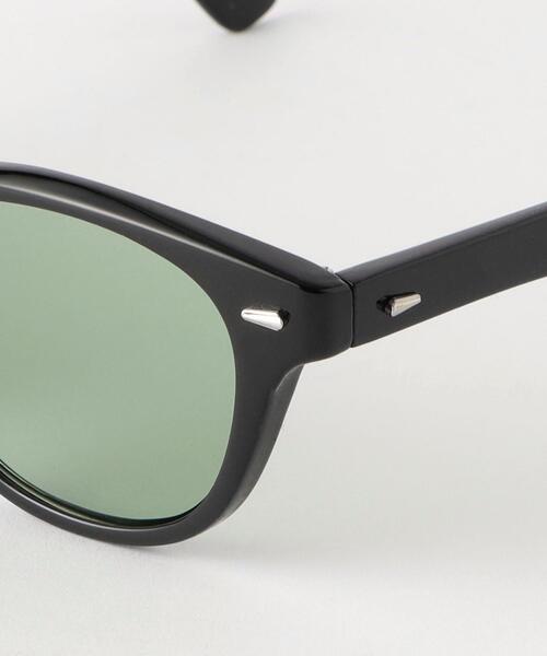 green label relaxing（グリーンレーベルリラクシング）の「GLR ウェリントン ファッション用グラス（メガネ・メンズ・グレー/オリーブ/ライトブルー・FREE）」の19枚目の写真