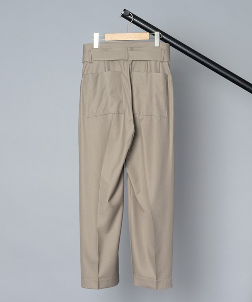 SEEALL（シーオール）の「【SEEALL / シーオール 】MANCHESTER PANTS / マンチェスター パンツ（スラックス・メンズ・ベージュ・2/1）」の4枚目の写真