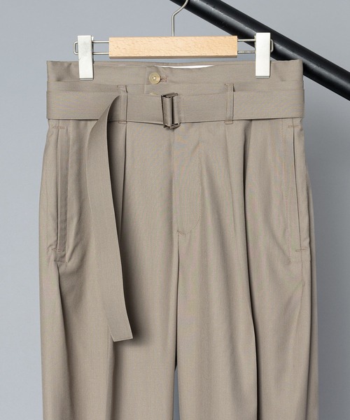 SEEALL（シーオール）の「【SEEALL / シーオール 】MANCHESTER PANTS / マンチェスター パンツ（スラックス・メンズ・ベージュ・2/1）」の5枚目の写真