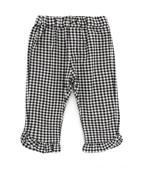 apres les cours（アプレレクール）の「裾フリル/7days Style pants_8分丈（その他パンツ・キッズ・その他3/ラベンダー/グリーン/ブラック・100/80/90/110/120/140/130）」の2枚目の写真