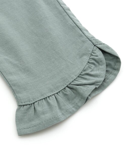 apres les cours（アプレレクール）の「裾フリル/7days Style pants_8分丈（その他パンツ・キッズ・その他3/ラベンダー/グリーン/ブラック・100/80/90/110/120/140/130）」の10枚目の写真