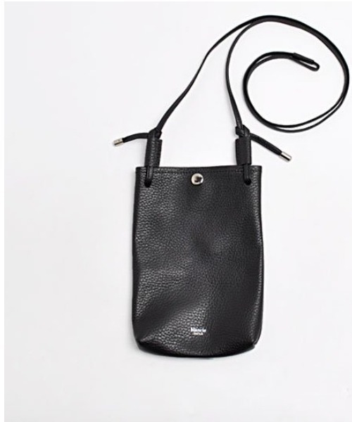 blancle(ブランクレ)の「【blancle】bc1191 S.LEATHER SHOULDER(ショルダーバッグ・レディース・イエロー/グレイッシュベージュ/アイボリー/ライトブルー/ブラック・FREE)」の3枚目の写真