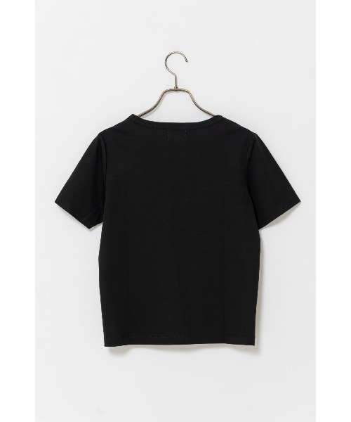 Soir,5 COCOTTE PARIS（ソワールイブニングココットパリ）の「Merci ロゴTシャツ（Tシャツ/カットソー・レディース・ブラック/ホワイト・FREE）」の14枚目の写真