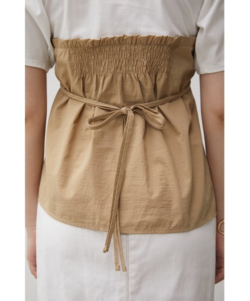 AZUL by moussy(アズールバイマウジー)の「BUSTIER LAYERED TOPS/ビスチェレイヤードトップス(Tシャツ/カットソー・レディース・ベージュ系その他/ライム/ブラック系その他/オレンジ系その他・MEDIUM/SMALL)」の21枚目の写真