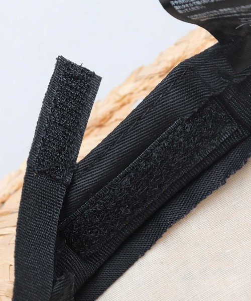 ReqHatter（レックハッター）の「ラフィア ミドルブリム カンカン帽（ハット・メンズ・ベージュ・FREE）」の5枚目の写真