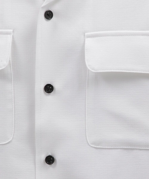 LAKOLE（ラコレ）の「リネンライクCPOシャツ / 198863（シャツ/ブラウス・メンズ・チャコールグレー/マスタード/グレイッシュブルー/ホワイト・MEDIUM/LARGE/X-LARGE）」の11枚目の写真