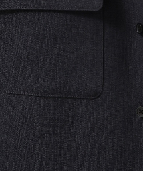 LAKOLE（ラコレ）の「リネンライクCPOシャツ / 198863（シャツ/ブラウス・メンズ・チャコールグレー/マスタード/グレイッシュブルー/ホワイト・MEDIUM/LARGE/X-LARGE）」の22枚目の写真