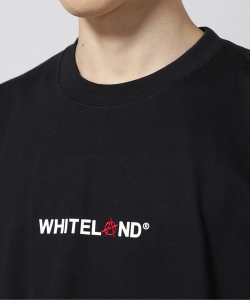 WHITELAND（ホワイトランド）の「WHITELAND/ホワイトランド/ANARCHY LOGO TEE（Tシャツ/カットソー・メンズ・ホワイト/ブラック/モスグリーン・F）」の18枚目の写真