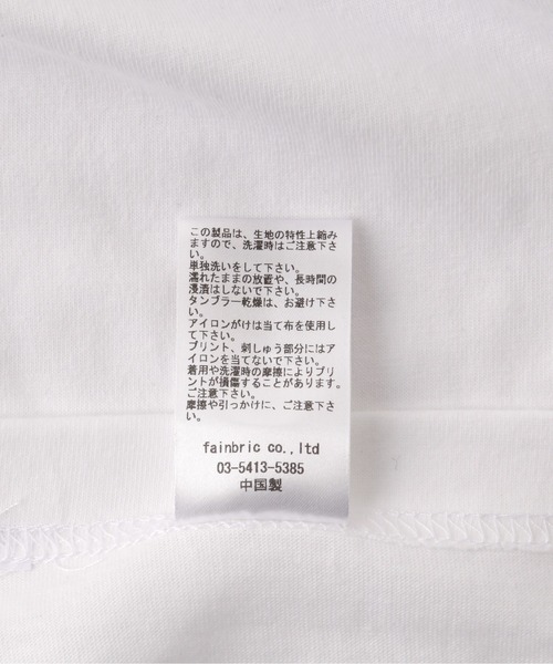 WHITELAND（ホワイトランド）の「WHITELAND/ホワイトランド/ANARCHY LOGO TEE（Tシャツ/カットソー・メンズ・ホワイト/ブラック/モスグリーン・F）」の10枚目の写真