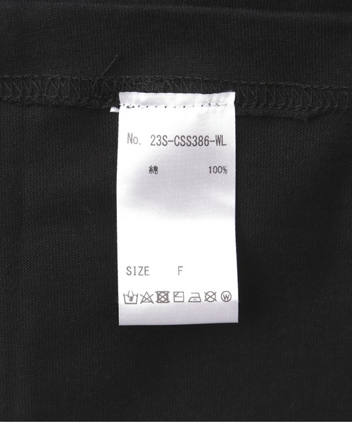 WHITELAND（ホワイトランド）の「WHITELAND/ホワイトランド/ANARCHY LOGO TEE（Tシャツ/カットソー・メンズ・ホワイト/ブラック/モスグリーン・F）」の6枚目の写真