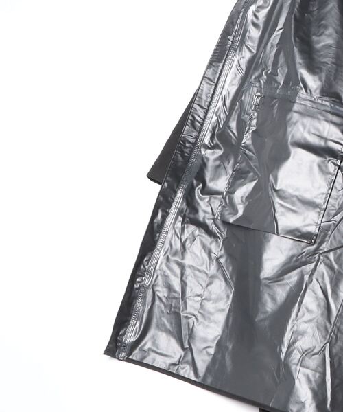 KiU(キウ)の「KiU/キウ レインコート/ポンチョ デイリー レインポンチョ ユニセックス K319-900(レインコート/ポンチョ・メンズ・ブラック・FREE)」の12枚目の写真