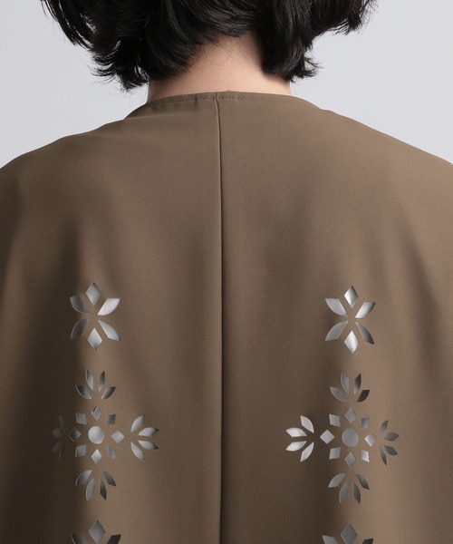 HARE（ハレ）の「フラワーモチーフ／レーザーカットベスト(HARE)（ベスト・メンズ・ブラック/ブラウン・FREE）」の11枚目の写真