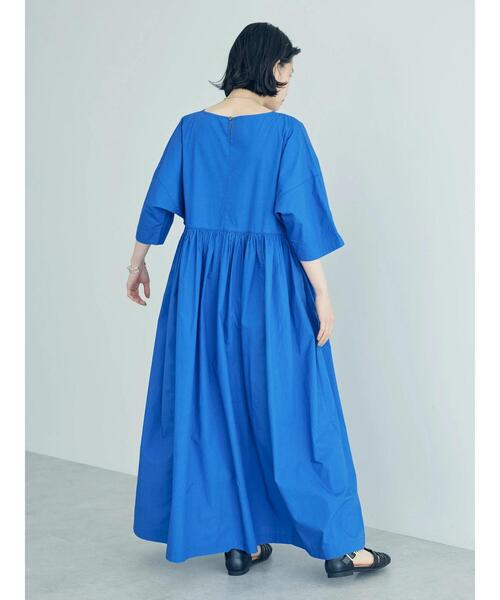 AMERICAN HOLIC（アメリカンホリック）の「ドルマン切り替えギャザーワンピース（ワンピース・レディース・イエロー/ブルー/チェック・M/L）」の14枚目の写真