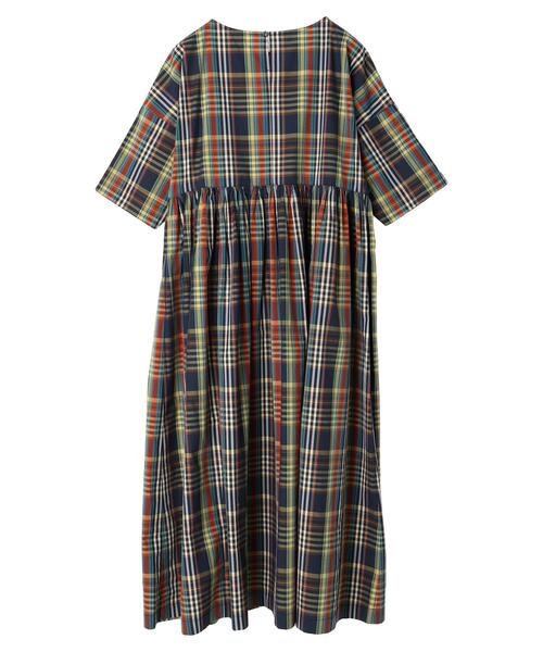 AMERICAN HOLIC（アメリカンホリック）の「ドルマン切り替えギャザーワンピース（ワンピース・レディース・イエロー/ブルー/チェック・M/L）」の20枚目の写真