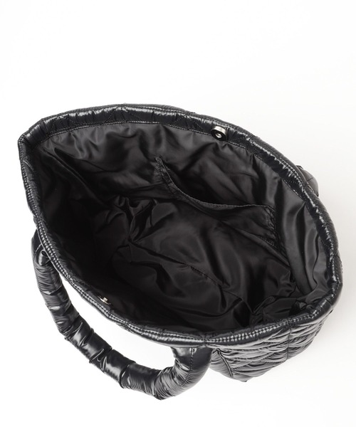 BAYFLOW（ベイフロー）の「23Fパテッドロゴトート（トートバッグ・レディース・ブラック/ブルー/オフホワイト・FREE）」の18枚目の写真