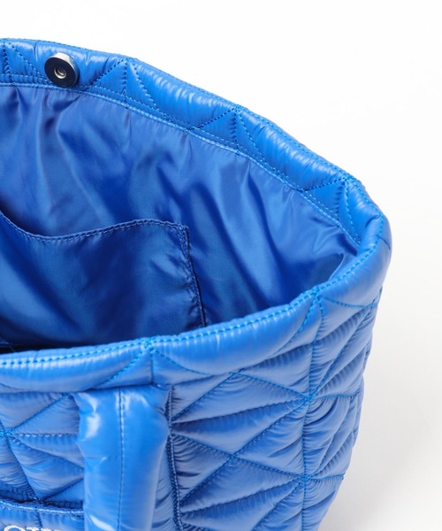 BAYFLOW（ベイフロー）の「23Fパテッドロゴトート（トートバッグ・レディース・ブラック/ブルー/オフホワイト・FREE）」の20枚目の写真