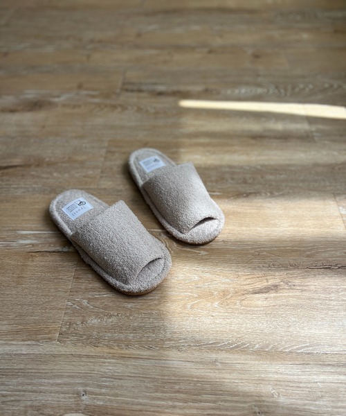 LBC（エルビーシー）の「YORI パイル外縫いスリッパ Mサイズ（ルームシューズ/スリッパ・レディース・ブルー/グリーン/オレンジ/ベージュ・M）」の11枚目の写真