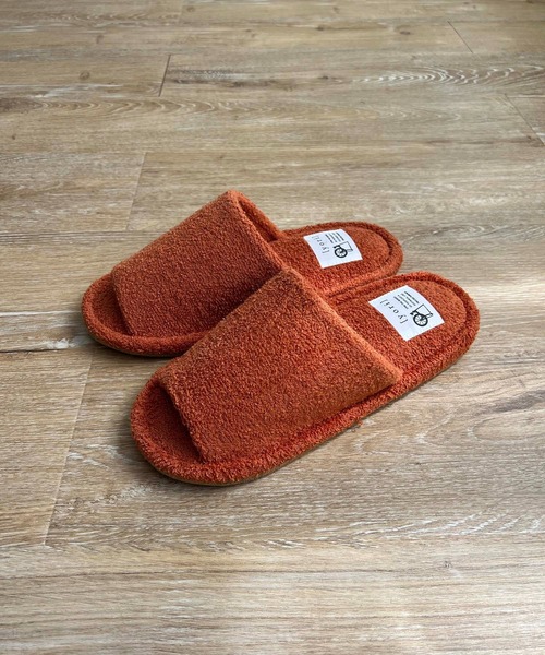 LBC（エルビーシー）の「YORI パイル外縫いスリッパ Mサイズ（ルームシューズ/スリッパ・レディース・ブルー/グリーン/オレンジ/ベージュ・M）」の10枚目の写真