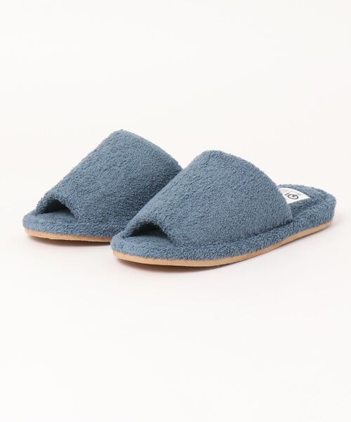 LBC（エルビーシー）の「YORI パイル外縫いスリッパ Mサイズ（ルームシューズ/スリッパ・レディース・ブルー/グリーン/オレンジ/ベージュ・M）」の16枚目の写真