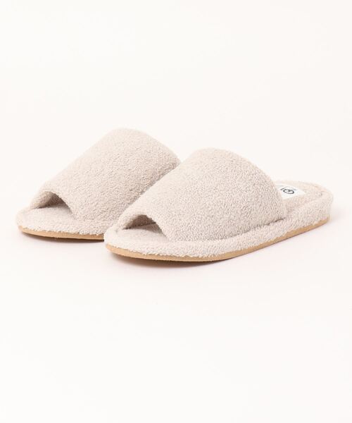 LBC（エルビーシー）の「YORI パイル外縫いスリッパ Mサイズ（ルームシューズ/スリッパ・レディース・ブルー/グリーン/オレンジ/ベージュ・M）」の17枚目の写真