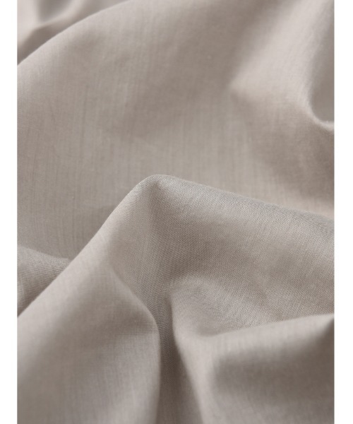 JNBY（ジェーエヌビーワイ）の「HOME Wide-strap Belted Cotton Dress / コットンドレス（ワンピース・レディース・ブルー/ベージュ・36/38/40）」の6枚目の写真