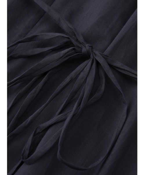 JNBY（ジェーエヌビーワイ）の「HOME Wide-strap Belted Cotton Dress / コットンドレス（ワンピース・レディース・ブルー/ベージュ・36/38/40）」の16枚目の写真