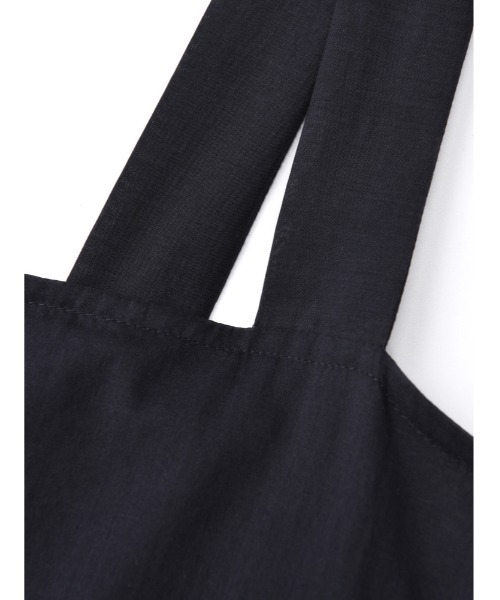 JNBY（ジェーエヌビーワイ）の「HOME Wide-strap Belted Cotton Dress / コットンドレス（ワンピース・レディース・ブルー/ベージュ・36/38/40）」の18枚目の写真