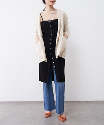 SHENERY | リブニットチュニックキャミ(ニット/セーター)