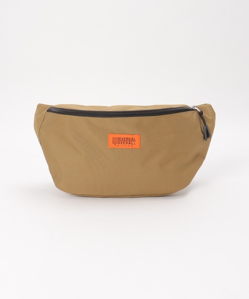 UNIVERSAL OVERALL（ユニバーサルオーバーオール）の「UNIVERSAL OVERALL ユニバーサルオーバーオール 撥水ウエストバッグ（ボディバッグ/ウエストポーチ・メンズ・ブラック/ベージュ/オリーブ・FREE）」の4枚目の写真