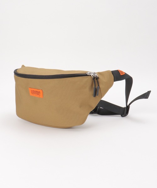 UNIVERSAL OVERALL（ユニバーサルオーバーオール）の「UNIVERSAL OVERALL ユニバーサルオーバーオール 撥水ウエストバッグ（ボディバッグ/ウエストポーチ・メンズ・ブラック/ベージュ/オリーブ・FREE）」の9枚目の写真