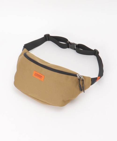 UNIVERSAL OVERALL（ユニバーサルオーバーオール）の「UNIVERSAL OVERALL ユニバーサルオーバーオール 撥水ウエストバッグ（ボディバッグ/ウエストポーチ・メンズ・ブラック/ベージュ/オリーブ・FREE）」の10枚目の写真