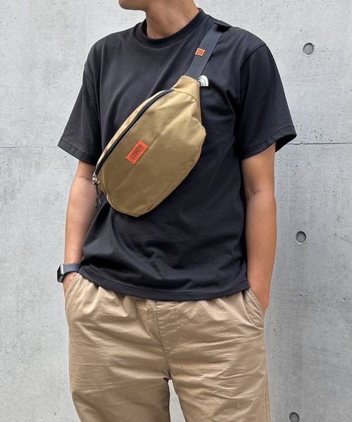 UNIVERSAL OVERALL（ユニバーサルオーバーオール）の「UNIVERSAL OVERALL ユニバーサルオーバーオール 撥水ウエストバッグ（ボディバッグ/ウエストポーチ・メンズ・ブラック/ベージュ/オリーブ・FREE）」の17枚目の写真