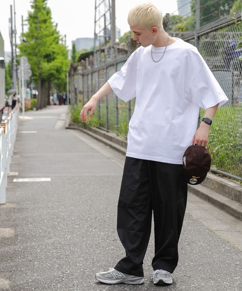 WEGO（ウィゴー）の「WEGO/ヘビーウエイトスーパーBIGT（Tシャツ/カットソー・メンズ・ブラック/グレー/ホワイト・MEDIUM/LARGE）」の21枚目の写真