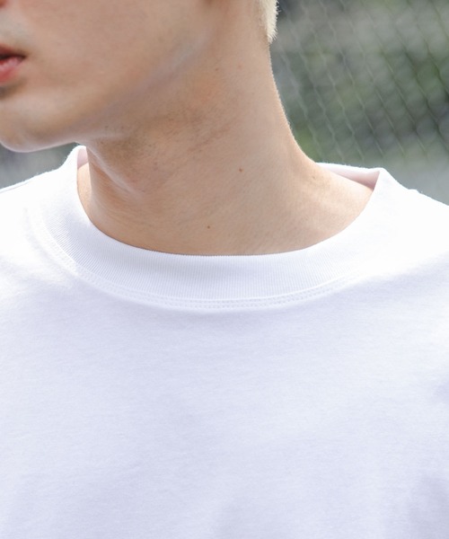 WEGO（ウィゴー）の「WEGO/ヘビーウエイトスーパーBIGT（Tシャツ/カットソー・メンズ・ブラック/グレー/ホワイト・MEDIUM/LARGE）」の8枚目の写真