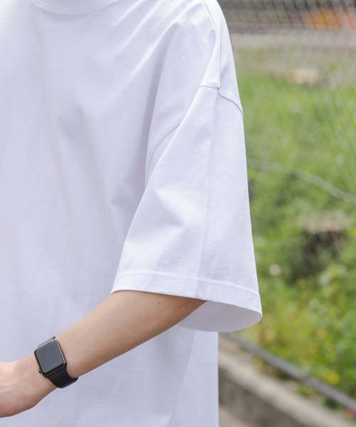 WEGO（ウィゴー）の「WEGO/ヘビーウエイトスーパーBIGT（Tシャツ/カットソー・メンズ・ブラック/グレー/ホワイト・MEDIUM/LARGE）」の15枚目の写真