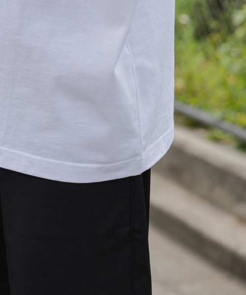 WEGO（ウィゴー）の「WEGO/ヘビーウエイトスーパーBIGT（Tシャツ/カットソー・メンズ・ブラック/グレー/ホワイト・MEDIUM/LARGE）」の18枚目の写真
