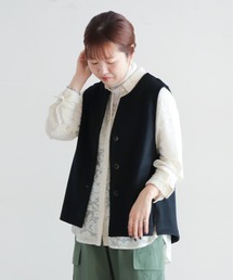 NOMBRE IMPAIR | ブラッシュリバースムース　ベスト(Tシャツ/カットソー)