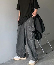 ビッグポケットデニムパンツ(NEZ)