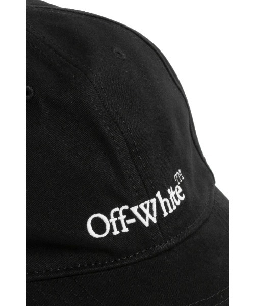 off white(オフホワイト)の「BOOKISH BASEBALL CAP(キャップ・メンズ・ブラック・ONE SIZE)」の4枚目の写真