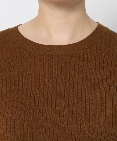 LOWRYS FARM(ローリーズファーム)の「ソデボタンクルーニットLS 968077(ニット/セーター・レディース・ブラウン/アイボリー/ブルー/ブラック・FREE)」の21枚目の写真