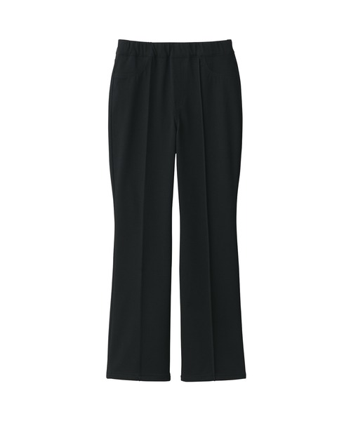 無印良品(ムジルシリョウヒン)の「ストレッチピンタックフレアレギンスパンツ(その他パンツ・レディース・ネイビー系/ブラック/スモーキーグリーン系・XXL/XL/S/XS/L/M)」の9枚目の写真