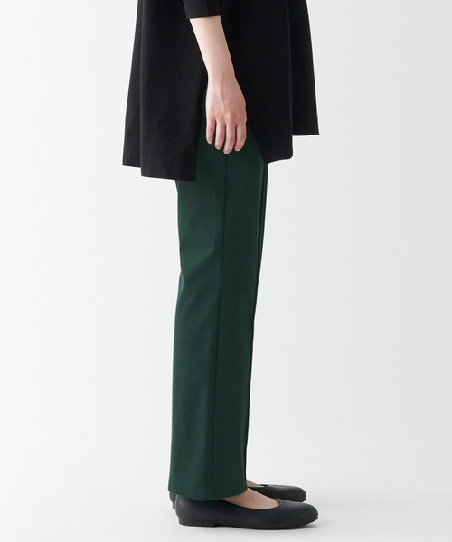 無印良品(ムジルシリョウヒン)の「ストレッチピンタックフレアレギンスパンツ(その他パンツ・レディース・ネイビー系/ブラック/スモーキーグリーン系・XXL/XL/S/XS/L/M)」の13枚目の写真