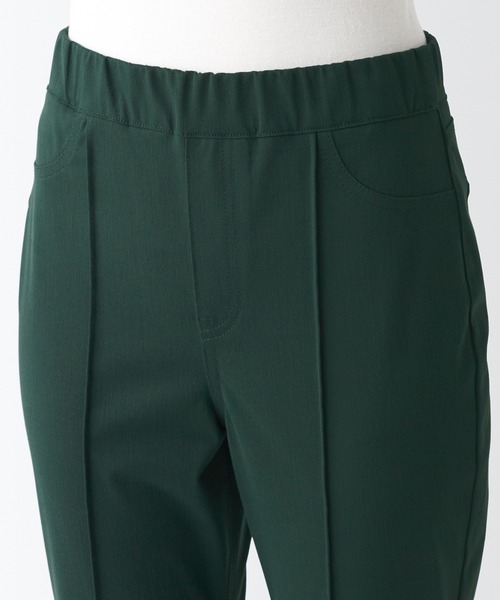 無印良品(ムジルシリョウヒン)の「ストレッチピンタックフレアレギンスパンツ(その他パンツ・レディース・ネイビー系/ブラック/スモーキーグリーン系・XXL/XL/S/XS/L/M)」の15枚目の写真