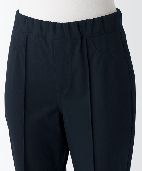 無印良品(ムジルシリョウヒン)の「ストレッチピンタックフレアレギンスパンツ(その他パンツ・レディース・ネイビー系/ブラック/スモーキーグリーン系・XXL/XL/S/XS/L/M)」の22枚目の写真