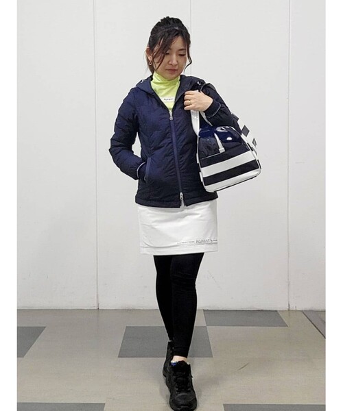 adabat（アダバット）の「ボーダーデザイン ボストンバッグ（ボストンバッグ・レディース・ホワイト系3・00）」の4枚目の写真