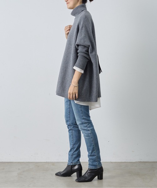 BEARDSLEY（ビアズリー）の「後ろドレープTブラウス（Tシャツ