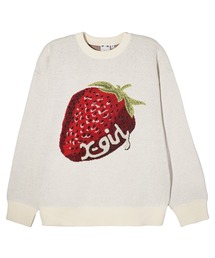 X-girl | STRAWBERRY KNIT TOP(ニット/セーター)