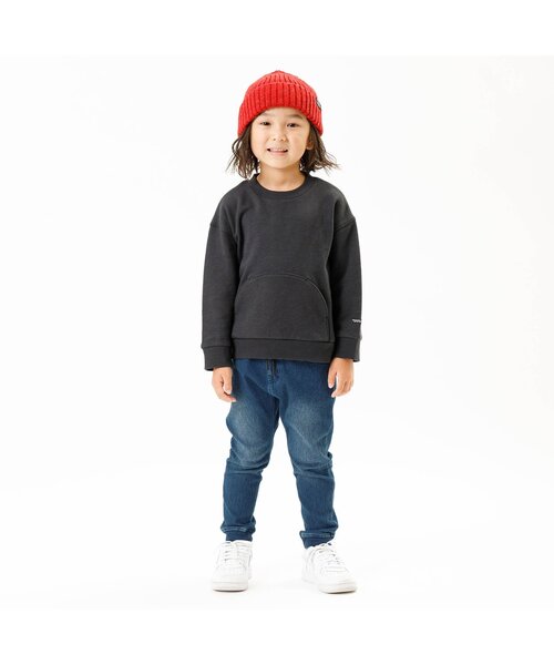 F.O.KIDS（エフオーキッズ）の「ニットデニムパンツ（その他パンツ・キッズ・ネイビー/ブルー/ブラック・150/140/95/130/90/120/110/80/100）」の4枚目の写真